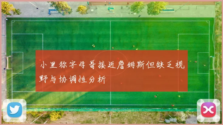 小里称字母哥接近詹姆斯但缺乏视野与协调性分析